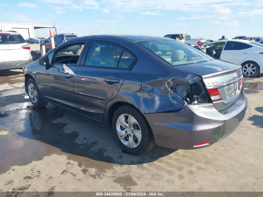 2015 HONDA CIVIC LX - 2HGFB2F50FH521289