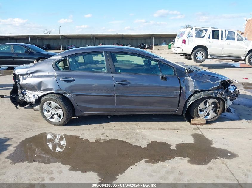 2015 HONDA CIVIC LX - 2HGFB2F50FH521289