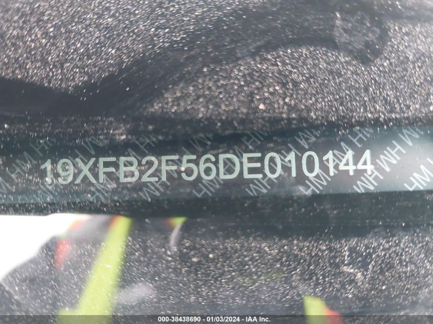 2013 HONDA CIVIC LX - 19XFB2F56DE010144