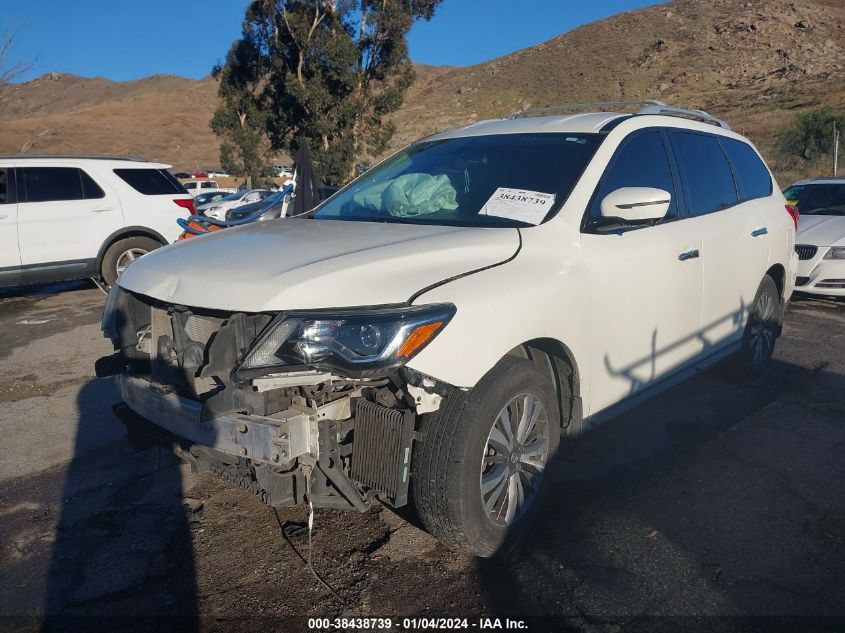 2017 NISSAN PATHFINDER SL - 5N1DR2MN2HC670647