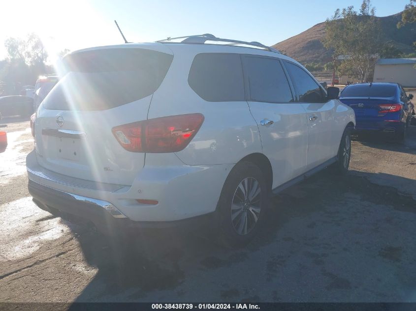 2017 NISSAN PATHFINDER SL - 5N1DR2MN2HC670647