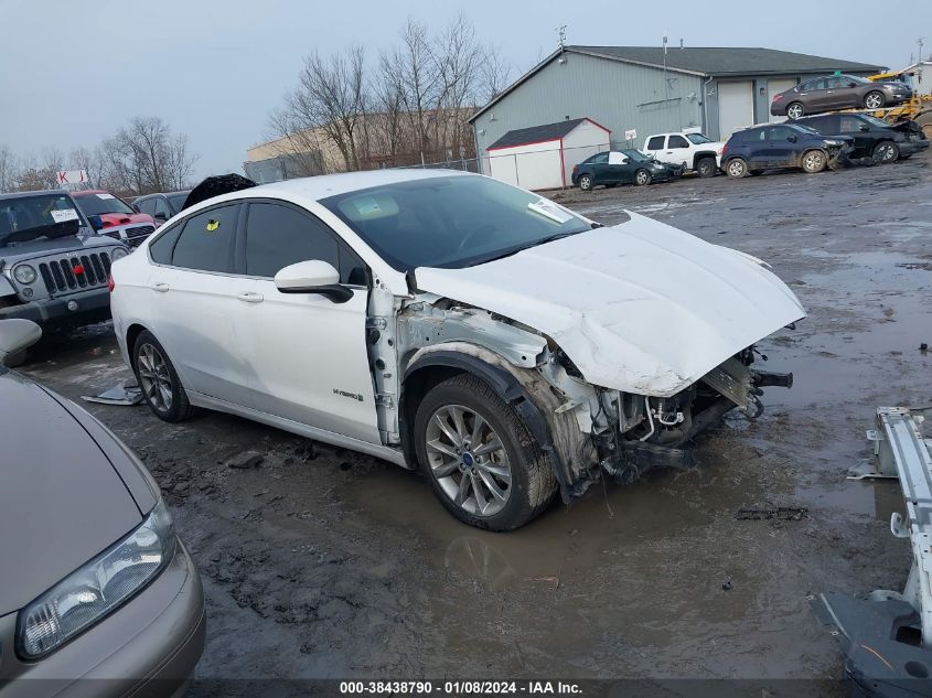 3FA6P0LU1HR344488 FORD FUSION HYBRID SE HYBRID 2017