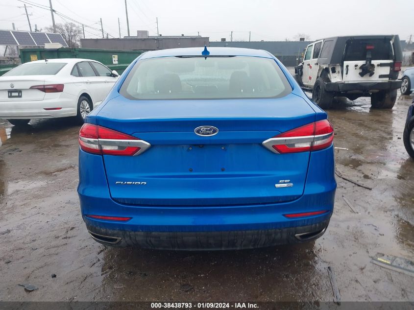 2020 FORD FUSION SE - 3FA6P0T96LR258890