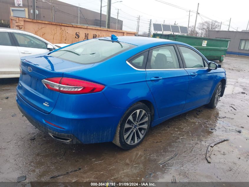 2020 FORD FUSION SE - 3FA6P0T96LR258890