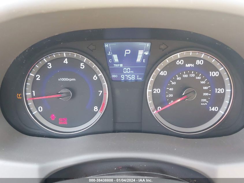 2013 HYUNDAI ACCENT GLS/SE - KMHCU4AE7DU462391