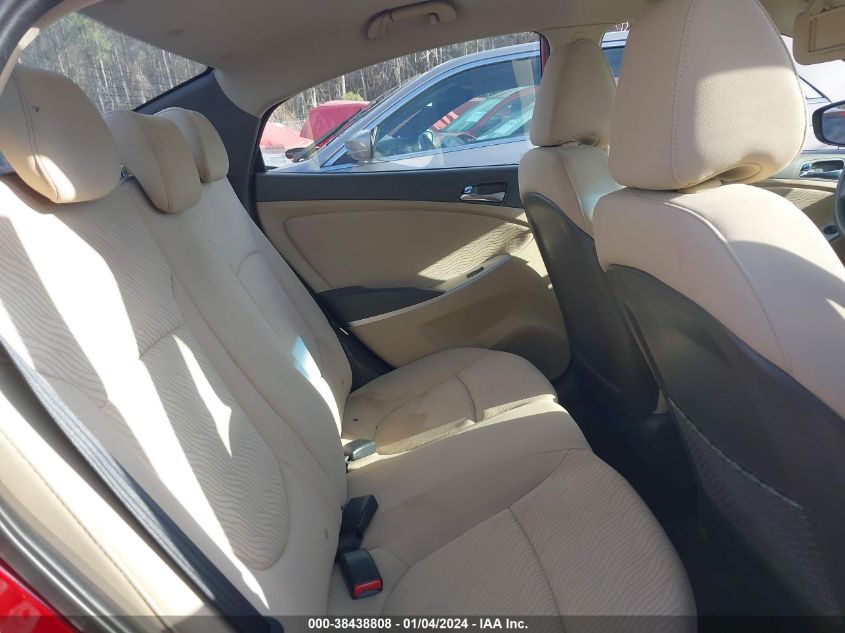 2013 HYUNDAI ACCENT GLS/SE - KMHCU4AE7DU462391