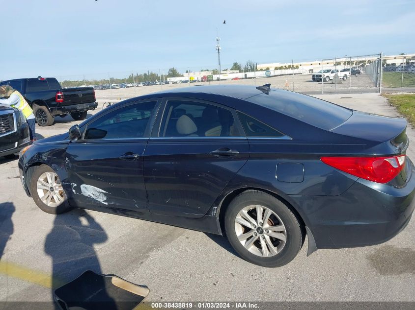 2013 HYUNDAI SONATA GLS - 5NPEB4AC9DH727016