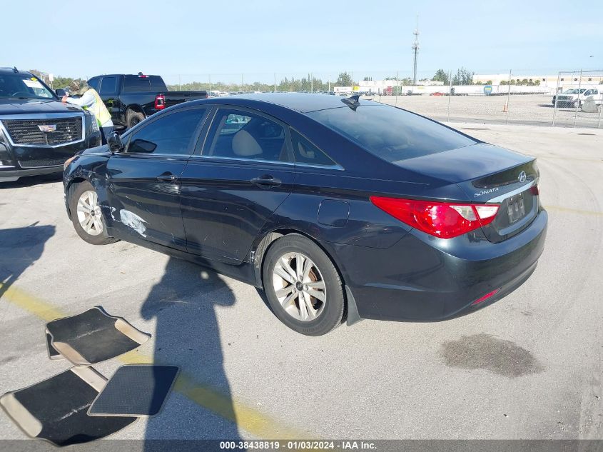 2013 HYUNDAI SONATA GLS - 5NPEB4AC9DH727016