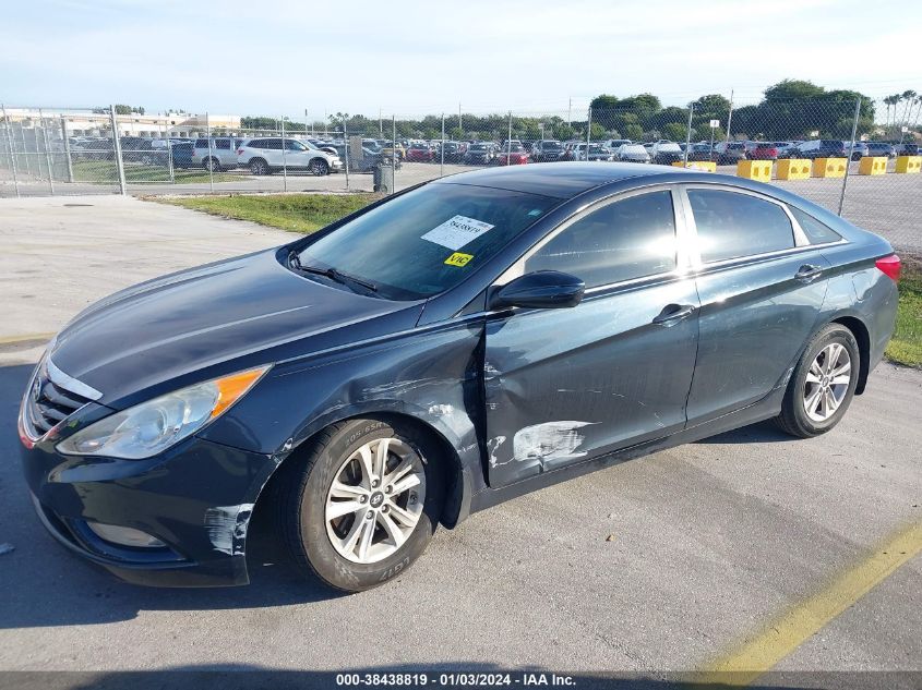 2013 HYUNDAI SONATA GLS - 5NPEB4AC9DH727016