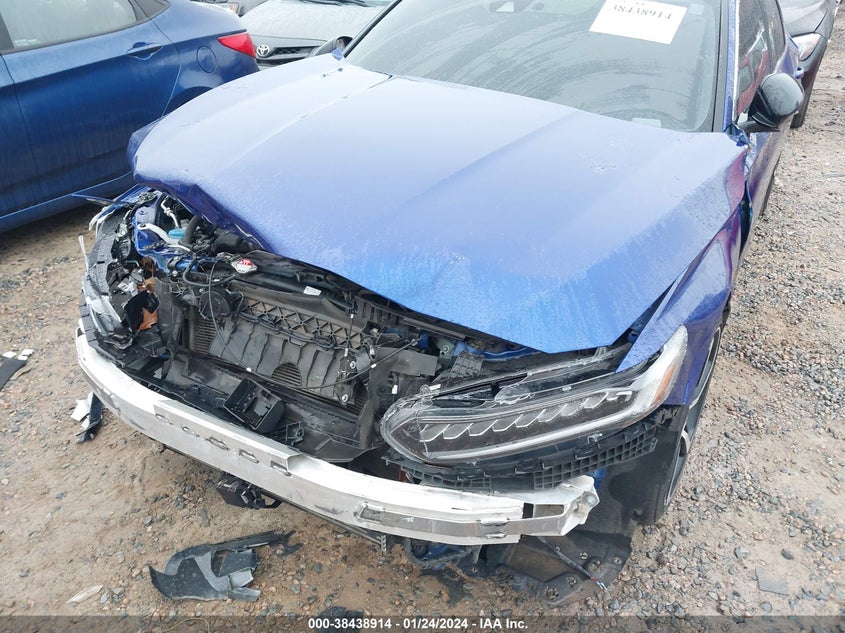 VIN 1HGCV1F40MA002590 2021 HONDA ACCORD SPORT SE