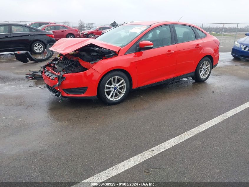 2017 FORD FOCUS SE - 1FADP3F22HL324168