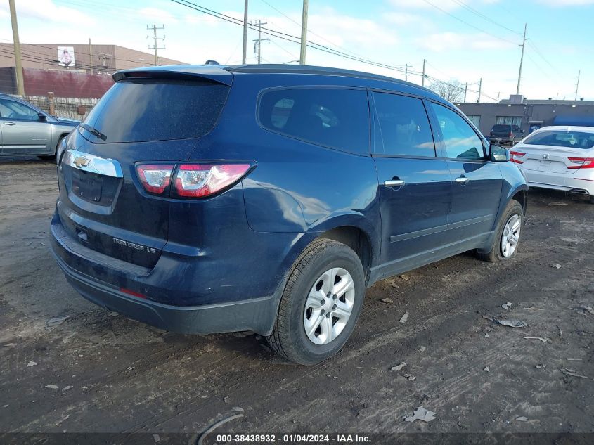 2015 CHEVROLET TRAVERSE LS - 1GNKRFED9FJ337225