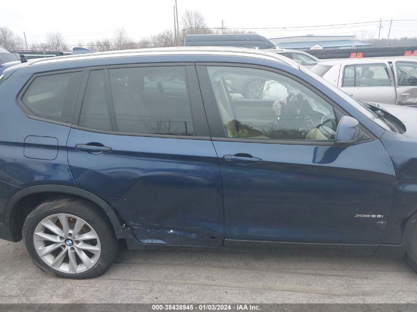 2016 BMW X3 SDRIVE28I - 5UXWZ7C50G0G0D921
