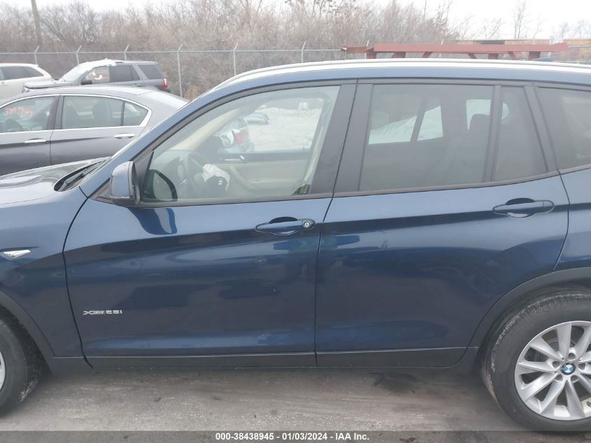 2016 BMW X3 SDRIVE28I - 5UXWZ7C50G0G0D921