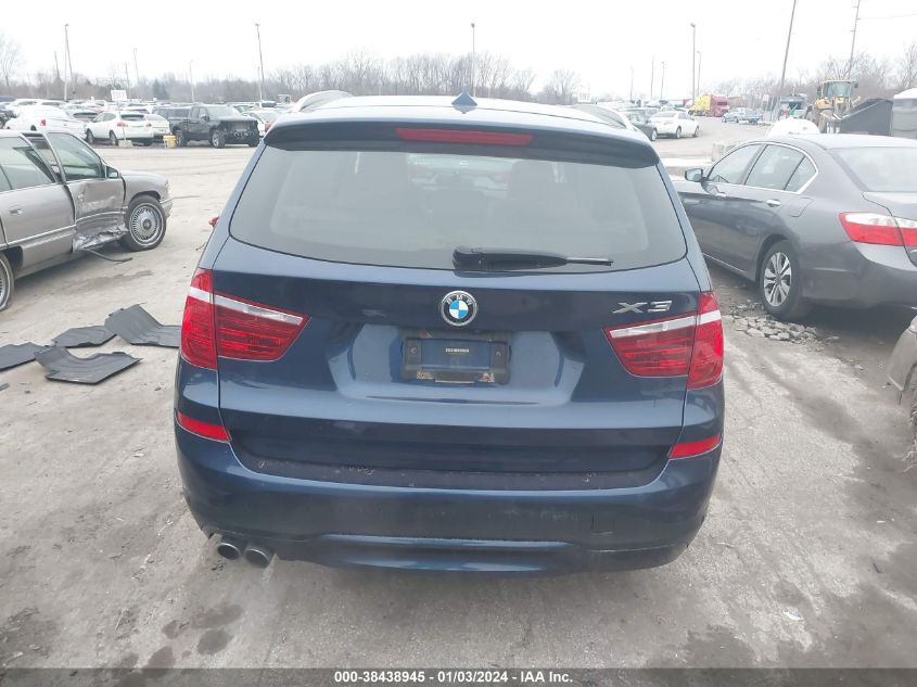 2016 BMW X3 SDRIVE28I - 5UXWZ7C50G0G0D921