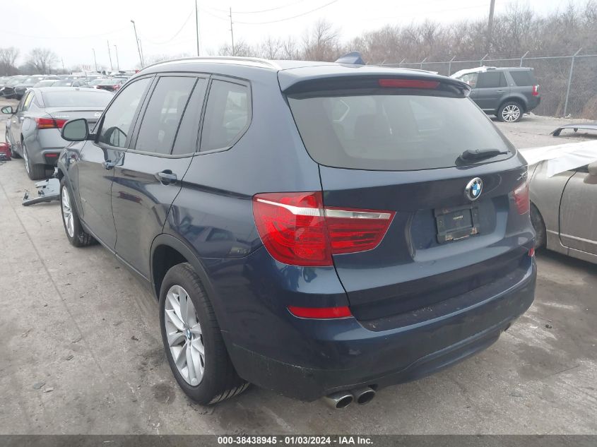 2016 BMW X3 SDRIVE28I - 5UXWZ7C50G0G0D921