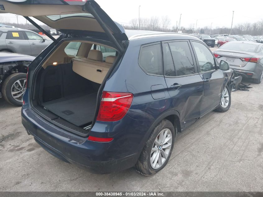 2016 BMW X3 SDRIVE28I - 5UXWZ7C50G0G0D921