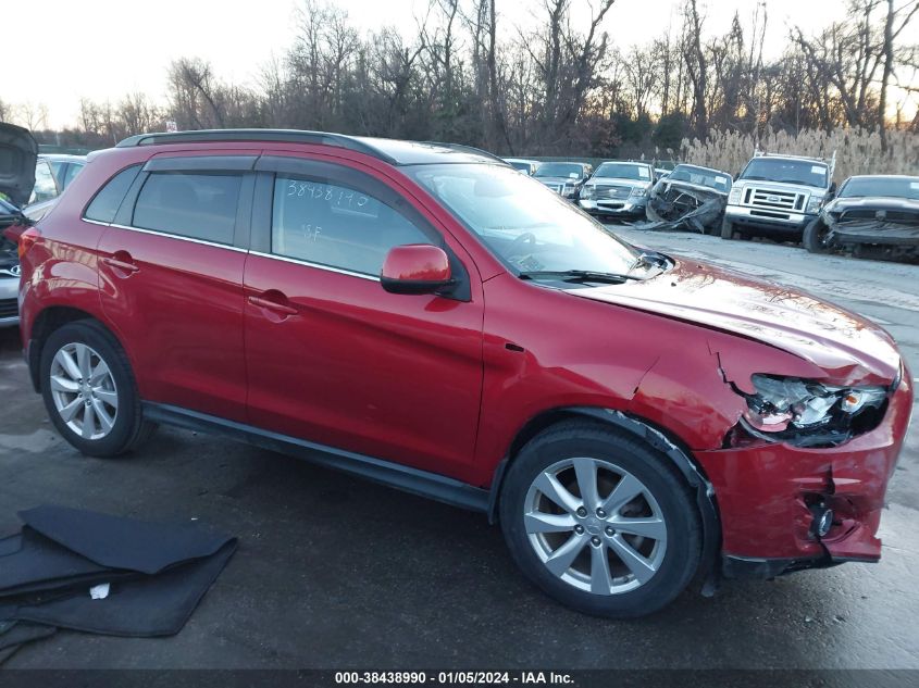 2014 MITSUBISHI OUTLANDER SPORT SE - 4A4AR4AU9EE026277