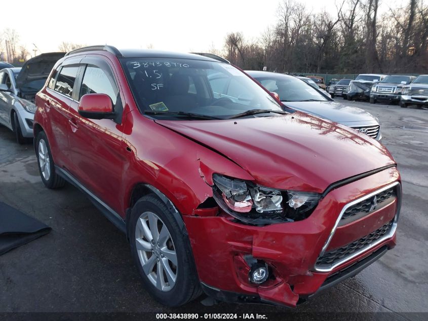 2014 MITSUBISHI OUTLANDER SPORT SE - 4A4AR4AU9EE026277