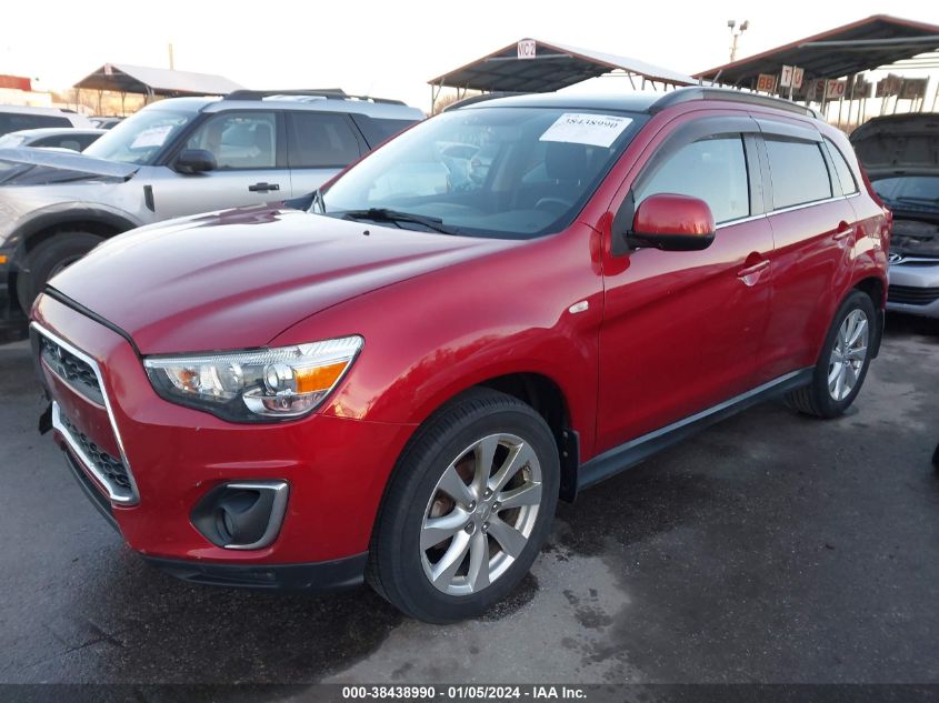 2014 MITSUBISHI OUTLANDER SPORT SE - 4A4AR4AU9EE026277