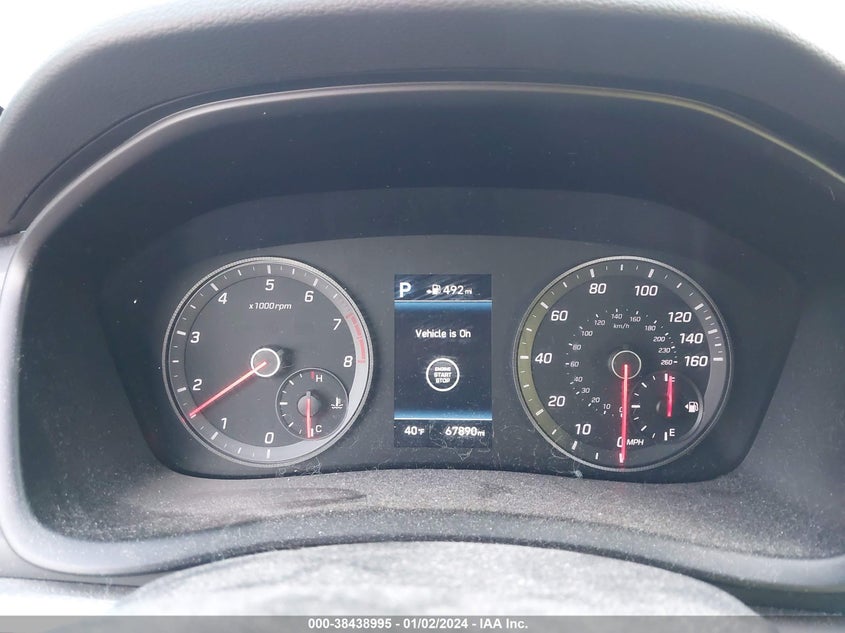 VIN 5NPE34AF8KH729781 2019 HYUNDAI SONATA SPORT