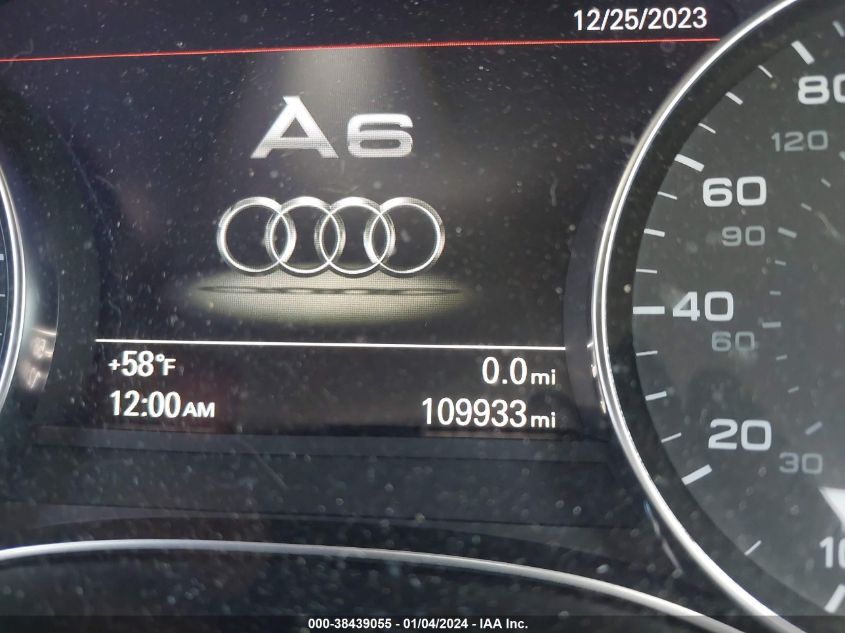 2013 AUDI A6 2.0T PREMIUM - WAUDFAFC1DN081412