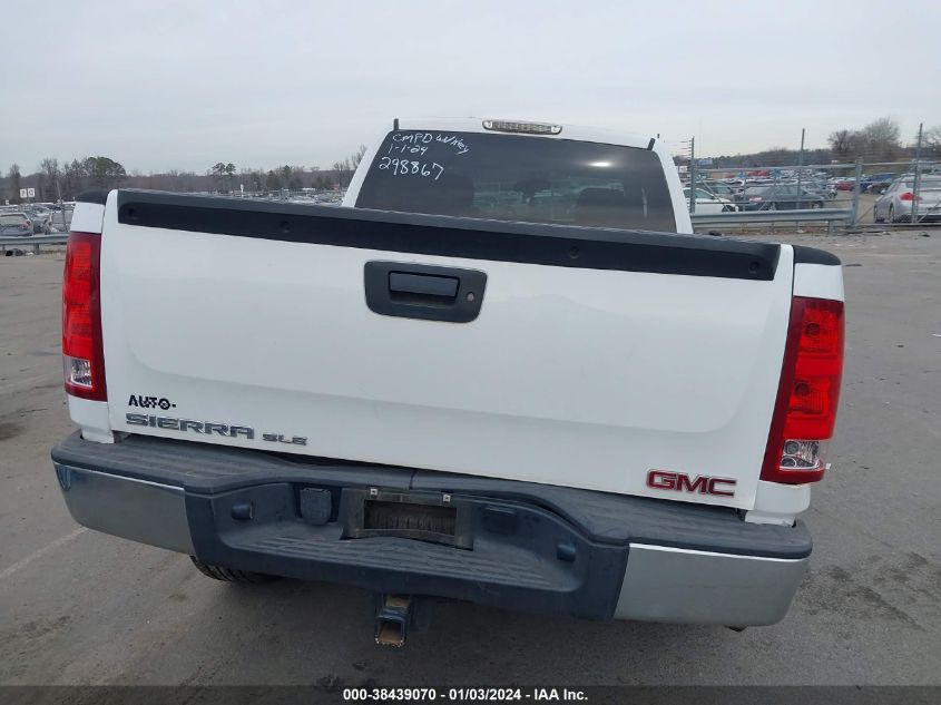 2013 GMC SIERRA 1500 SLE - 1GTR2VE78DZ298867