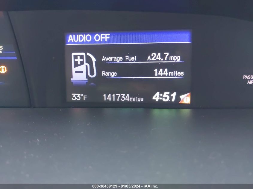 2015 HONDA CIVIC EX-L - 19XFB2F99FE038624