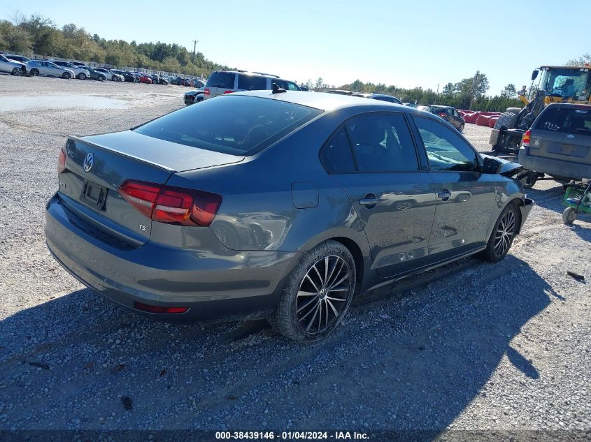2016 VOLKSWAGEN JETTA SPORT - 3VWD17AJXGM273658