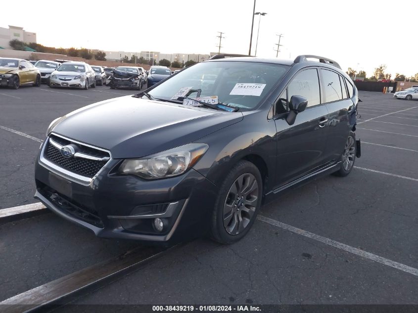 2015 SUBARU IMPREZA WAGON 2.0I SPORT LIMITED JF1GPAV64F8207374