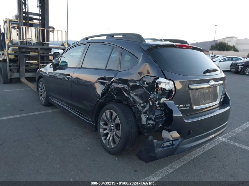 2015 SUBARU IMPREZA WAGON 2.0I SPORT LIMITED JF1GPAV64F8207374