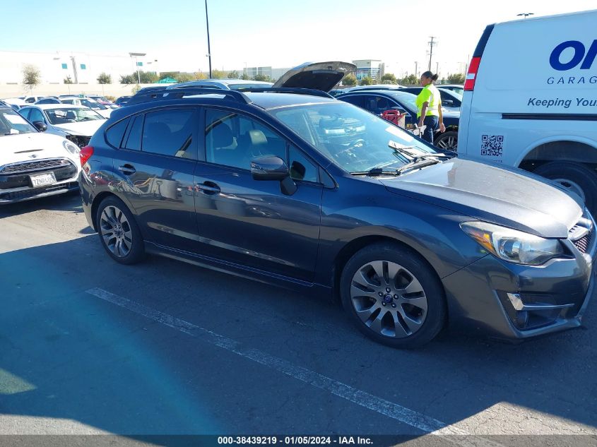 2015 SUBARU IMPREZA WAGON 2.0I SPORT LIMITED JF1GPAV64F8207374