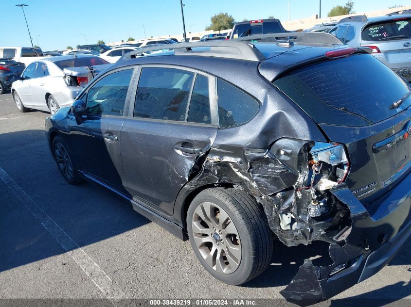 2015 SUBARU IMPREZA WAGON 2.0I SPORT LIMITED JF1GPAV64F8207374