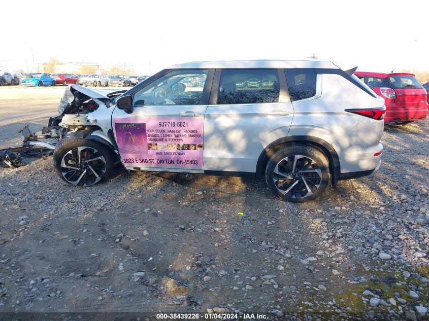 2022 MITSUBISHI OUTLANDER SE 2.5 S-AWC - JA4J4UA86NZ084858