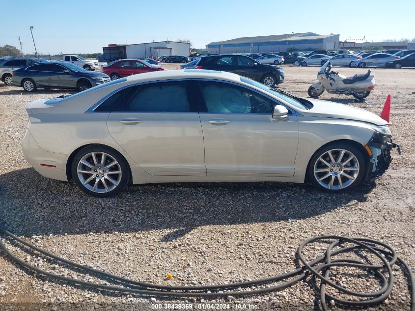 3LN6L2GK0ER830128 | 2014 LINCOLN MKZ