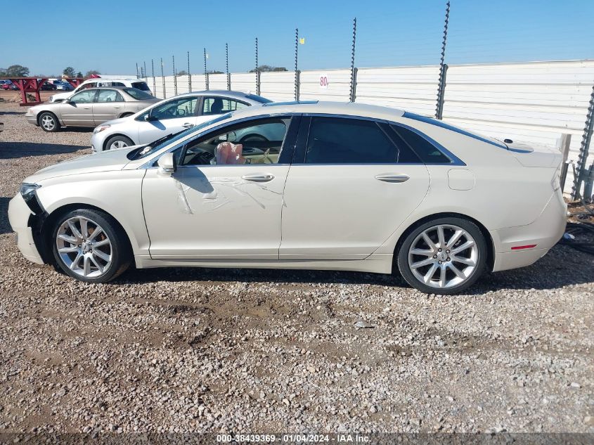 3LN6L2GK0ER830128 | 2014 LINCOLN MKZ