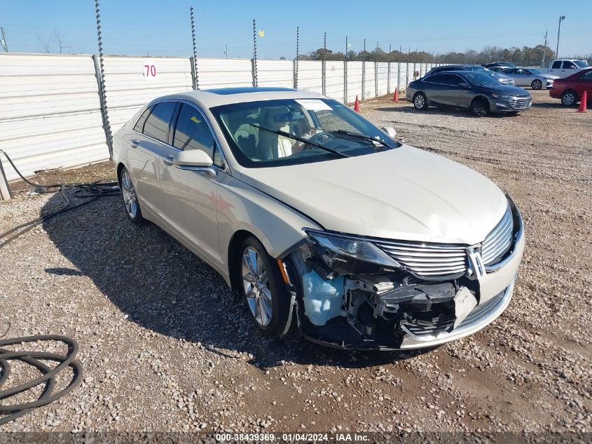 2014 LINCOLN MKZ - 3LN6L2GK0ER830128