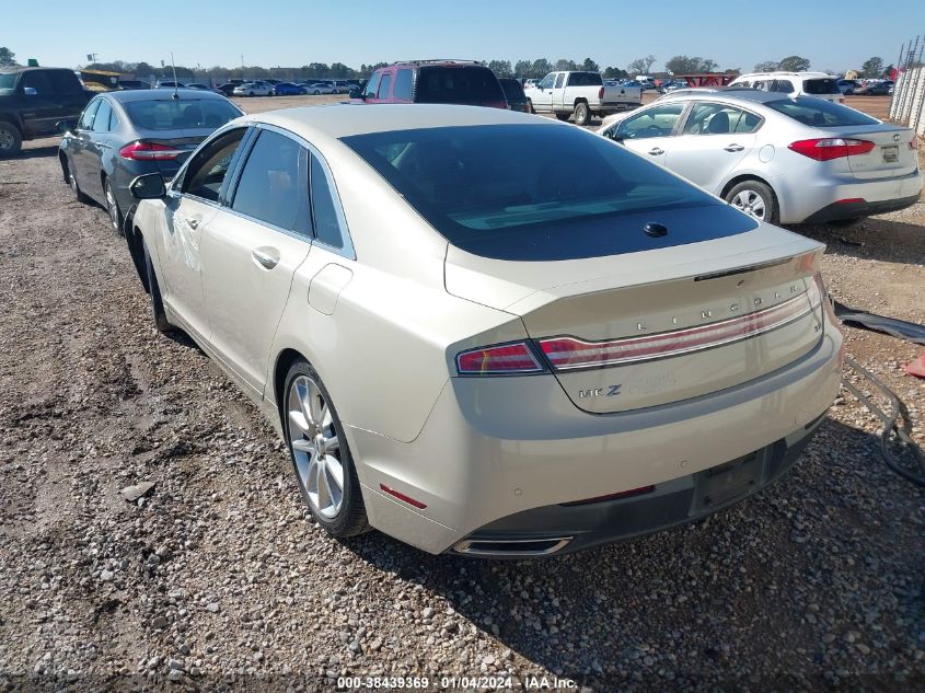 3LN6L2GK0ER830128 | 2014 LINCOLN MKZ