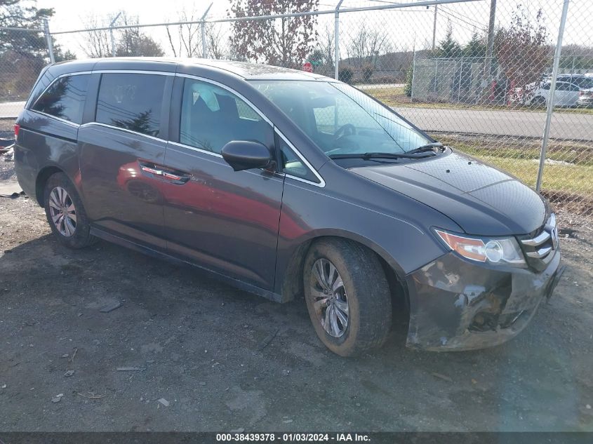 2014 HONDA ODYSSEY EXL - 5FNRL5H65EB122527