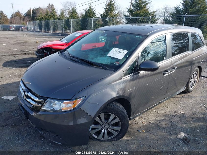 2014 HONDA ODYSSEY EXL - 5FNRL5H65EB122527