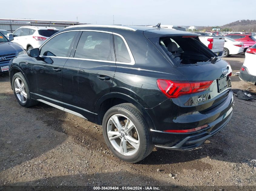 2020 AUDI Q3 PREMIUM PLUS 45 TFSI S LINE QUATTRO TIPTRONIC - WA1EECF35L1001390