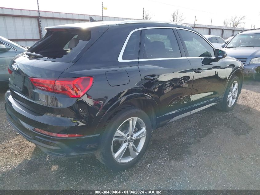 2020 AUDI Q3 PREMIUM PLUS 45 TFSI S LINE QUATTRO TIPTRONIC - WA1EECF35L1001390