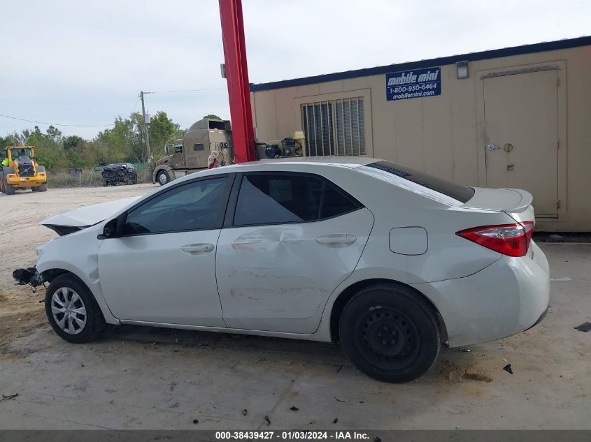 5YFBPRHE2FP192822 | 2015 TOYOTA COROLLA