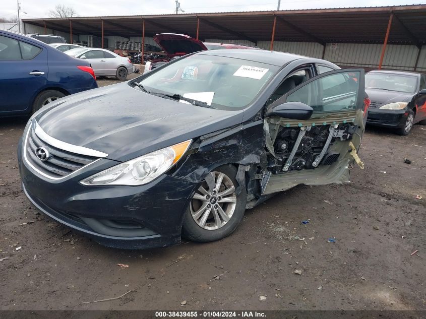 2014 HYUNDAI SONATA GLS - 5NPEB4AC4EH837005