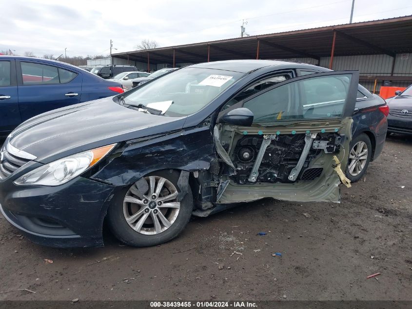 2014 HYUNDAI SONATA GLS - 5NPEB4AC4EH837005