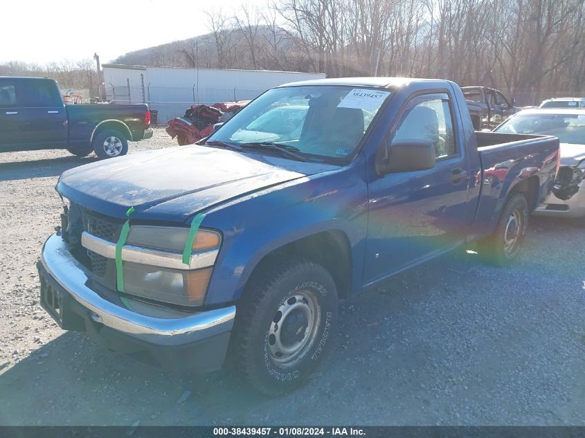 1GCCS148768260208 | 2006 CHEVROLET COLORADO