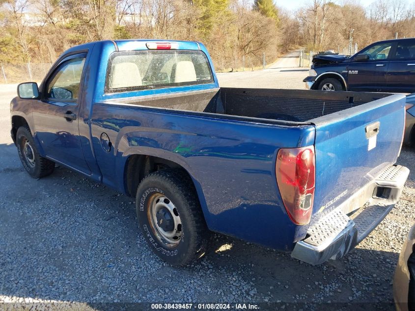 1GCCS148768260208 | 2006 CHEVROLET COLORADO