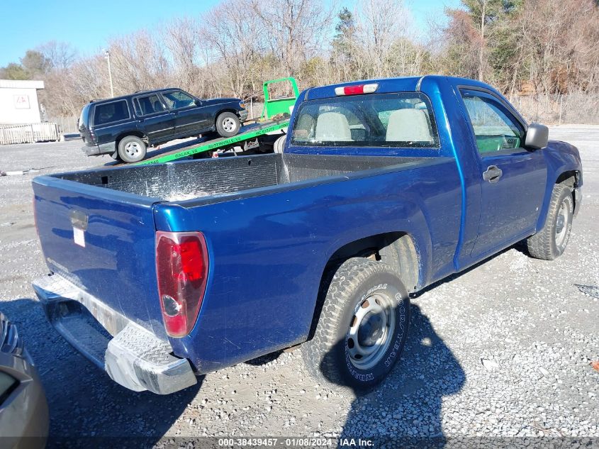 1GCCS148768260208 | 2006 CHEVROLET COLORADO