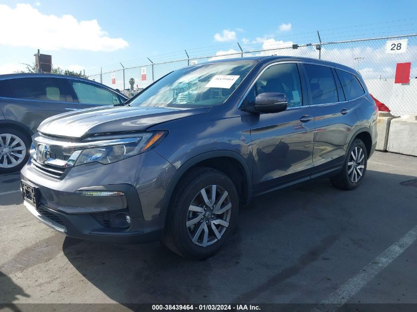 2020 HONDA PILOT EXL - 5FNYF5H5XLB028487