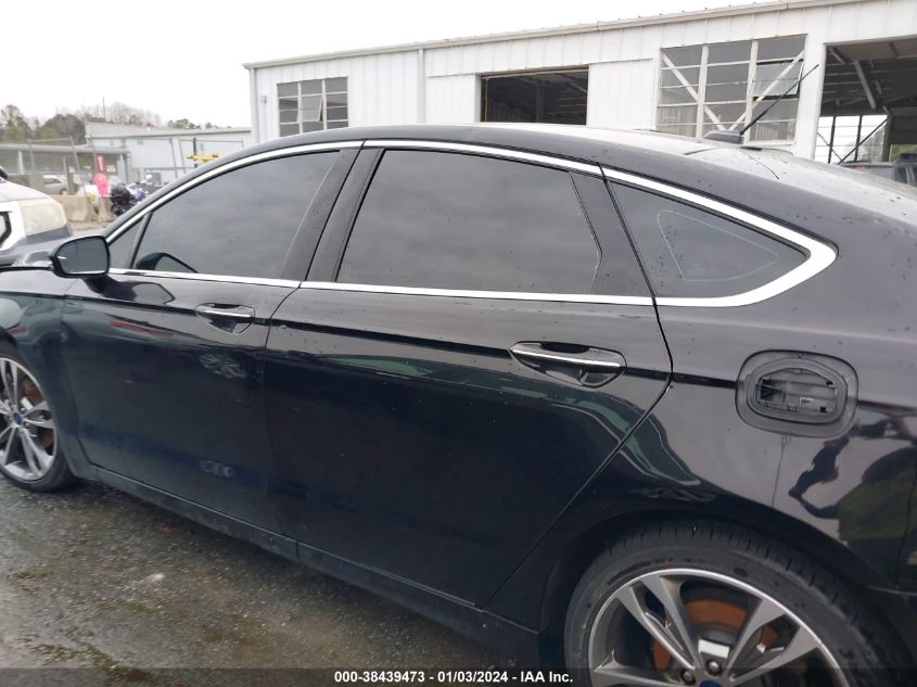2017 FORD FUSION TITANIUM - 3FA6P0K93HR198351